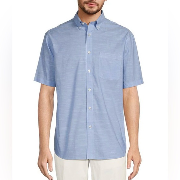 Roundtree & Yorke Other - Roundtree & Yorke Blue Casual Button Down Shirt